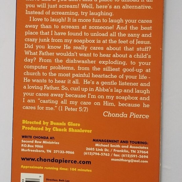 VHS Chonda Pierce On Her Soapbox - Picture 4 of 6